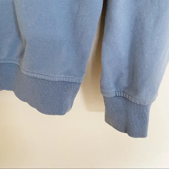 Primark Blue Grey 100% Cotton Oversized Crewneck Sweatshirt - Picture 3 of 7